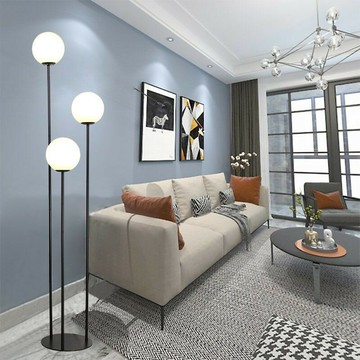 免運 可開票 燈具 落地燈 立燈 檯燈 立式燈 立式臺燈落地燈客廳北歐ins 簡約遙控沙發臥室網紅藝術創意床頭燈 快速出貨DDD1111