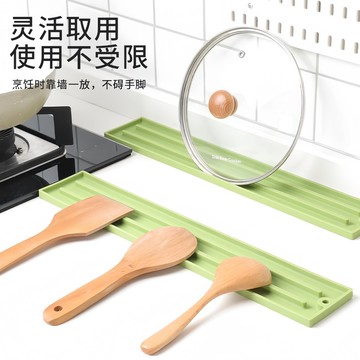 防水鍋蓋墊 窄縫鍋蓋收納墊 鍋蓋收納墊 瀝水墊 多功能檯面放置墊 家用廚房 瀝水 防滑 鍋蓋收納墊