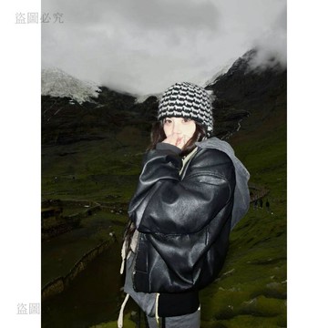 闆娘金選💛日系雙色粗針織護耳毛帽 護耳毛線帽 厚針織毛帽 韓系毛帽 針織帽 毛線帽 保暖帽 個性毛帽B9f2