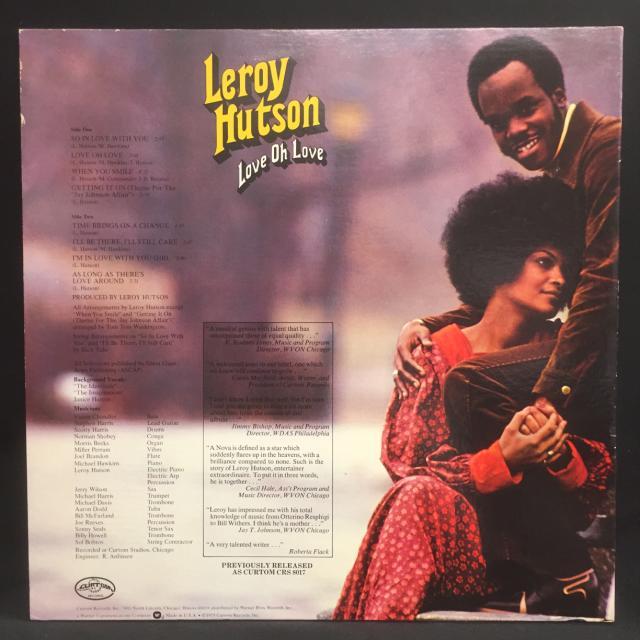 LEROY HUTSON   LOVE OH LOVE (US盤)