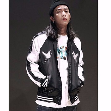 春秋季新款百搭痞帥外套男日系原宿風韓版潮流寬鬆夾克男