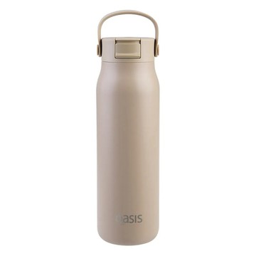 澳洲 Oasis Sorrento 陶瓷彈蓋吸管保溫瓶 900ml (拿鐵) 保溫杯 水壺 水瓶