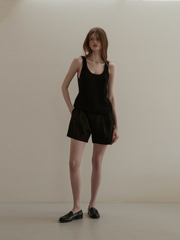 PVIL Cotton Shorts_Black