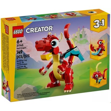 [樂享積木] LEGO 31145 紅龍 創意3合一系列