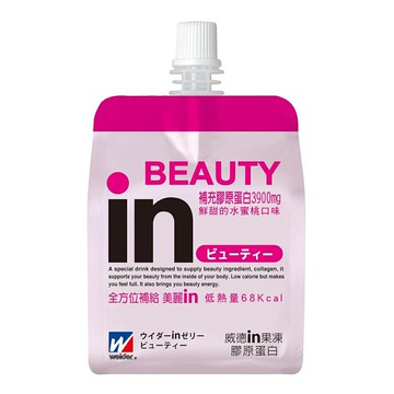 威德 in果凍-膠原蛋白 水蜜桃口味 (180g/個)【杏一】