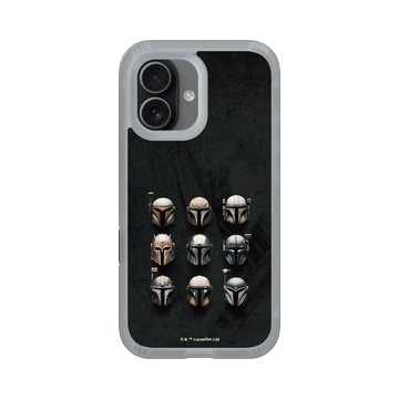 iPhone 17 AirX 流變灰 - Star Wars - The Mandalorian - 曼達洛人頭盔