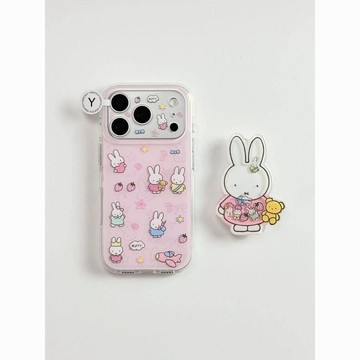 圓邊IMD草莓米菲兔適用蘋果17promax手機殼iPhone16新款15/14/13