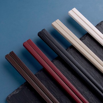 家用筷子一人一筷高檔防滑防霉耐高溫精品高端家庭2021新款輕奢風