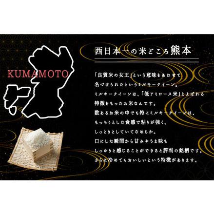 ふるさと納税 令和5年産 阿蘇のお米 ミルキークイーン10kg 1袋 玄米 熊本県阿蘇市