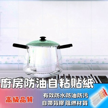 隔日達🚚透明廚房防油貼紙 透明防油壁貼 【廚房防油貼系列】 隔油牆貼 防油貼 瓷磚防油貼 防油煙牆貼壁貼 壁紙