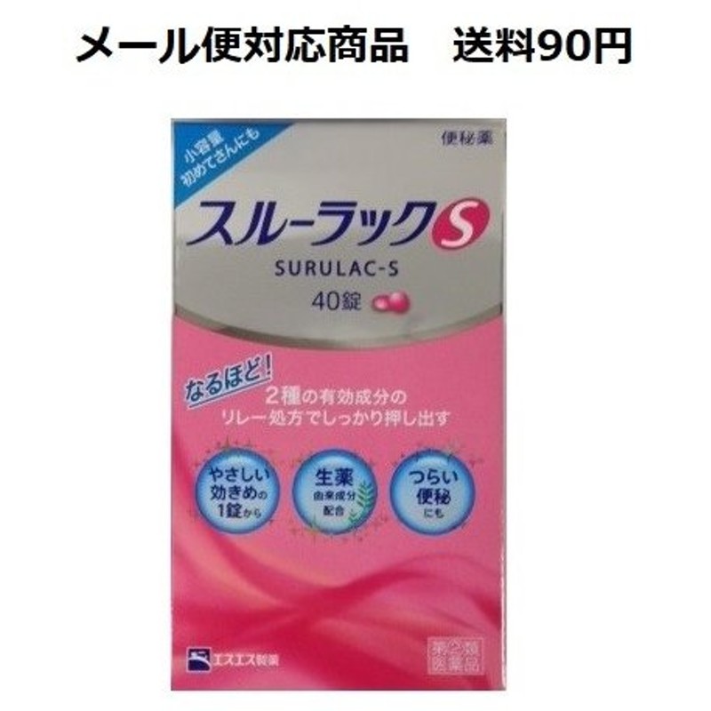 市場 第 2 類医薬品 メール便送料無料 スルーラックプラス 2個セット