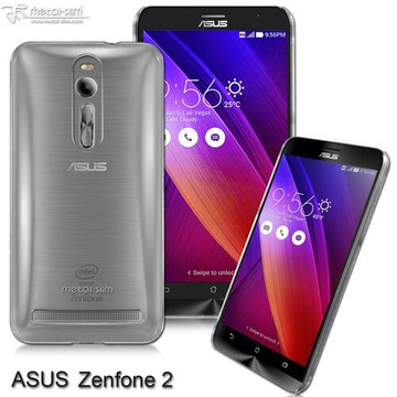 UNIPRO【ZF21】Metal-Slim 華碩 ZenFone2 5.5吋高抗刮PC透明系列保護殼 奈米防刮塗層