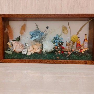 【綺思藝想】永生不凋花-相框畫