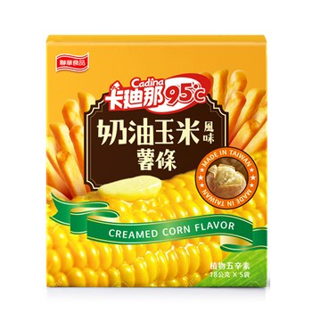 卡迪那95℃薯條奶油玉米風味