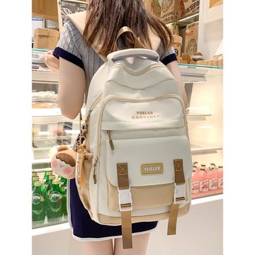 減負護脊超輕便書包初中女生小學生三到六年級大容量高中生雙肩包