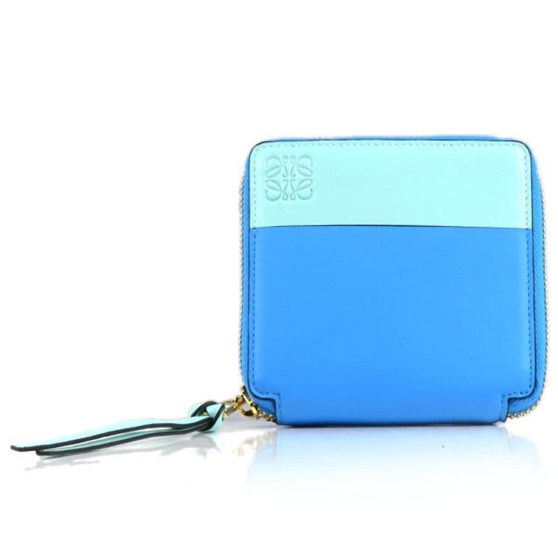 LOEWE ロエベ SQUARE ZIP WALLET コンパクトジップウォレット 二つ折り