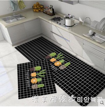 廚房吸水防滑防油地墊長條進門門墊腳墊子浴室墊臥室地毯床邊毯子 NMS
