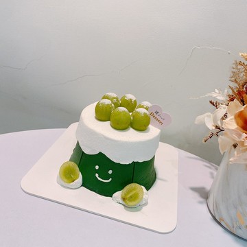 難哄 星巴克墨綠 難哄造型蛋糕 客製化蛋糕 鑠甜點 特色蛋糕