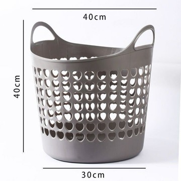 楓林宜居 收納筐 塑料特大號臟衣服收納籃家用臟衣籃宿舍裝臟衣簍臟衣臥室