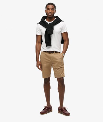 Superdry Men's Vintage Chino Shorts Yellow Size: 32