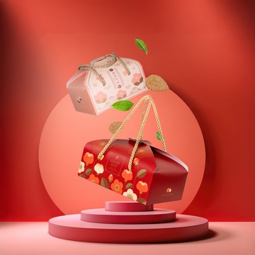 四季平安禮盒－大 新年馬年禮盒 業務小伴手禮 臺中好禮標章