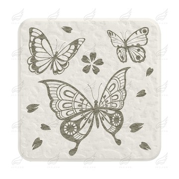 珪藻土超吸水杯墊(蝴蝶)杯墊 珪藻土杯墊 吸水杯墊 可吸水 送禮小物 婚禮小物 企業送禮 紀念品