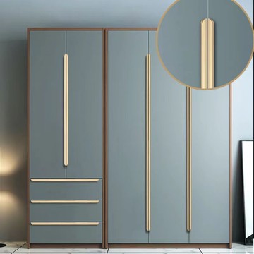 工廠直銷 可客製 【附發票】 拉手 衣櫃拉手 隱形拉手 定制衣柜抽屜隱形小拉手免打孔極簡通頂加長現代簡約櫥柜柜門把手特惠/開立發票 特價出 Z127