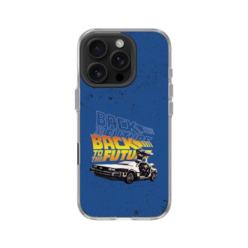 iPhone 16 Pro Clear Case（相機按鈕） 透明 - Back to the future - Back To The Future Neon