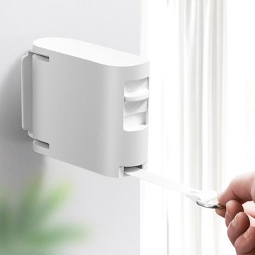 陽臺隱形收縮晾衣繩曬被子免打孔晾衣神器室內伸縮晾衣架酒店浴室