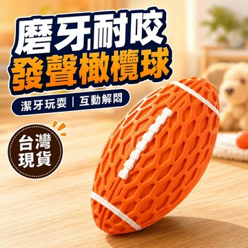 🔥台灣現貨🔥加大橄欖球 寵物 磨牙 發聲 造型玩具 寵物玩具 寵物玩具 寵物 磨牙 發聲玩具