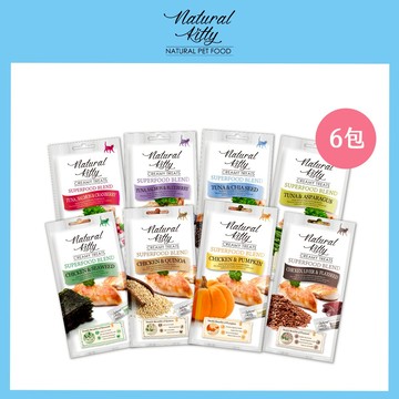 【自然小貓】超級食物營養肉泥(12g x4/包)(6包組)