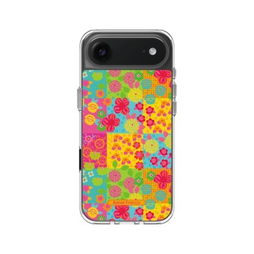 iPhone Air Clear Case（相機按鈕） 透明 - Bebel Franco - Patchwork Color