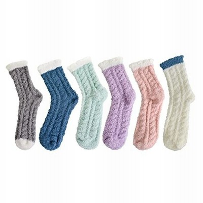 Kinokoo モ 靴下 6ペア レディース メンズ 子供用靴下 ルームソックス 贈り物 純色 通販 Lineポイント最大get Lineショッピング