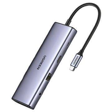 UGREEN 綠聯 十合一Type-C集線器 HDMI + VGA 旗艦版  #15601  1個