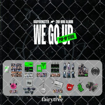 仙女樹🌟 現貨 BABYMONSTER ' WE GO UP ' 迷你二輯 官方周邊 賣場一