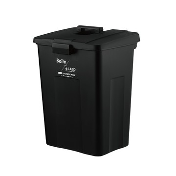 LIV PLUS Boite 按壓式垃圾桶 70L黑色