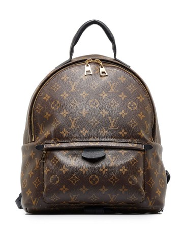 Louis Vuitton - 2020 pre-owned Palm Springs MM backpack - women - Canvas - One Size - Brown