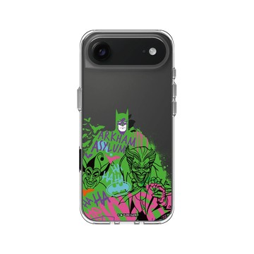 iPhone Air Clear Case（相機按鈕） 透明 - Joker - 小丑與蝙蝠俠塗鴉款