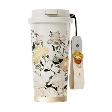 【GERM格米】THE MET致敬梵古系列閃耀咖啡杯500ml-玫瑰