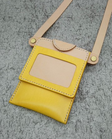 耳-開放式手機袋兼可拆(橫式)識別証套/証件套