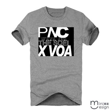 Minidesign-PNG美式街頭潮流設計短T 五色