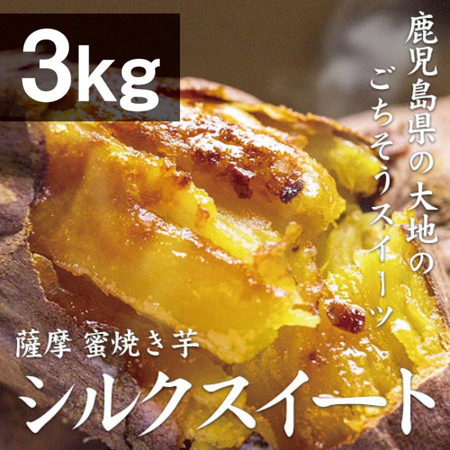 薩摩 蜜焼き芋 シルクスイート 3kg（冷凍焼き芋）さつまいも さつま芋 焼き芋 やきいも