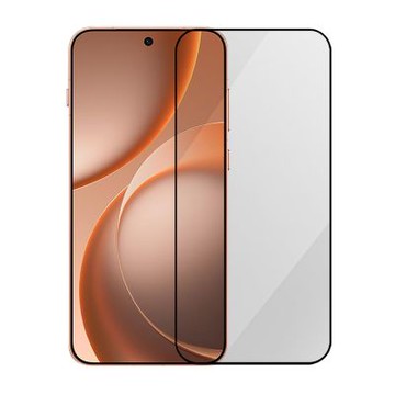 Metal-Slim OPPO Find X9s 全膠滿版9H鋼化玻璃貼(支援指紋辨識解鎖)-晶鑽黑