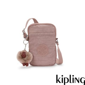 Kipling 復古粉可愛長方形小包-TALLY