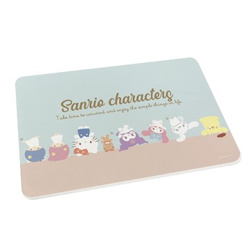 收納王妃 - Sanrio三麗鷗【Q版倒立】珪藻土吸水地墊 腳踏墊 吸水墊60X39X0.9cm