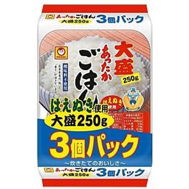 東洋水産 あったかごはん 大盛 3個パック (250g×3個)×8個入×(2ケース)