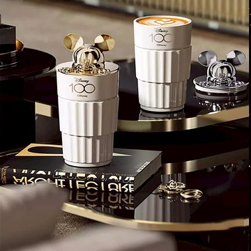 高顏值生日禮物高檔精緻帶蓋陶瓷咖啡馬克杯 GERM