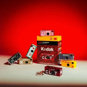 『代購』柯達 Kodak 陳冠希 CLOT×Kodak Kodak Charmera聯名版 鑰匙圈 迷你模型 相機模型