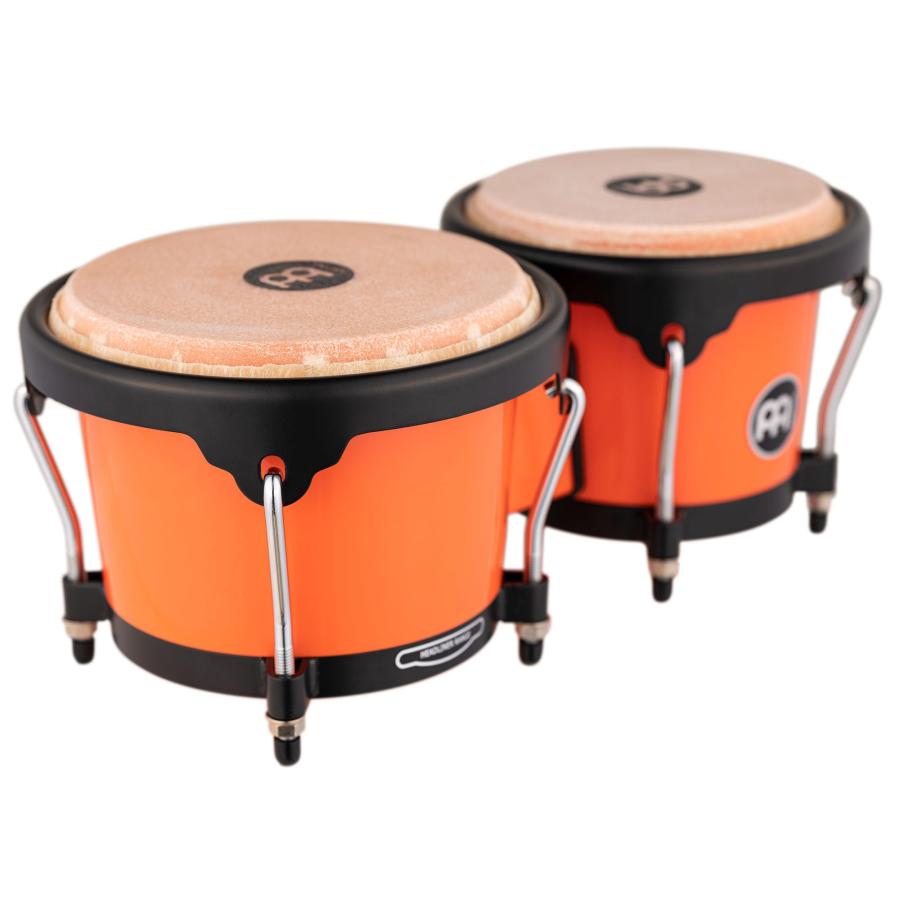 MEINL Percussion マイネル ボンゴ Journey Series バッファローヘッド エレクトリックコーラル HB50EC