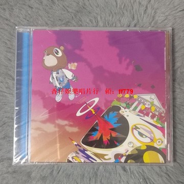 歐版 Kanye West Graduation 專輯CD 全新未拆封 經典粉色封面 原裝塑封 高音質實體專輯 收藏必備 品相完好 當天發貨